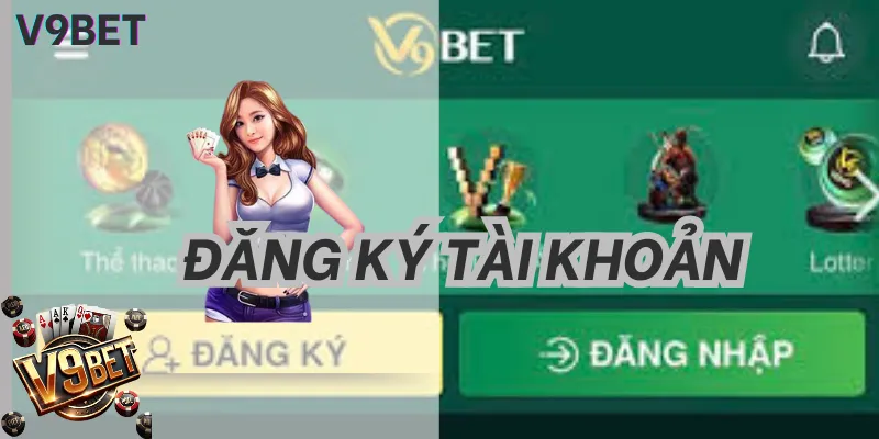 Biểu mẫu đăng ký V9BET đơn giản và bảo mật 2026