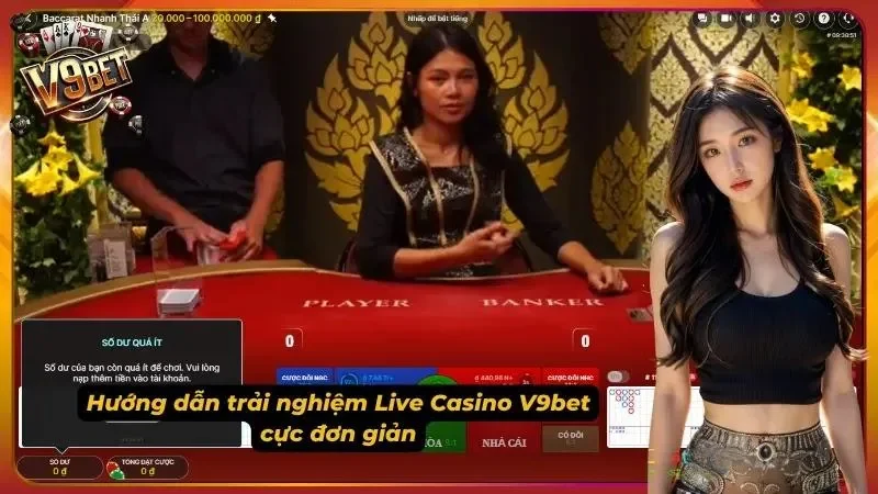 Quy trình đặt cược Live Casino W-Hall chỉ trong 3 phút