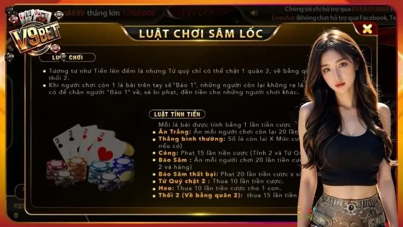 Sâm Lốc V9bet - Luật Chơi Chi Tiết & Bí Kíp Thắng Lớn 2 Cách chơi sâm lốc dễ hiểu cho người mới