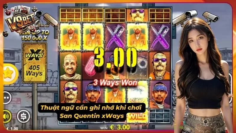 San Quentin xWays V9bet – Hướng Dẫn Chơi & Săn Jackpot 2 Các biểu tượng đặc biệt trong San Quentin xWays